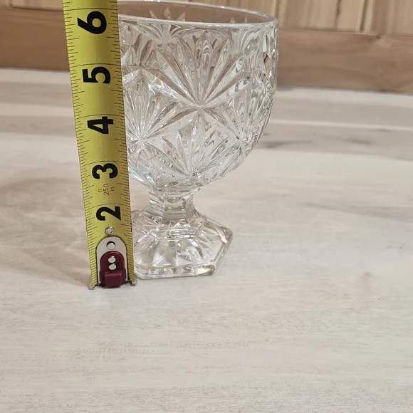 Vintage Egg Shape Cut Crystal Glass Candy Dish With Lid 8.5" Gorgeous - Picture 2 of 15